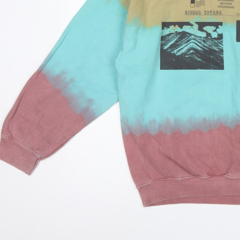 Urban Outfitters Men’s Multicoloured M Pano Graphic Crew Sweatshirt
