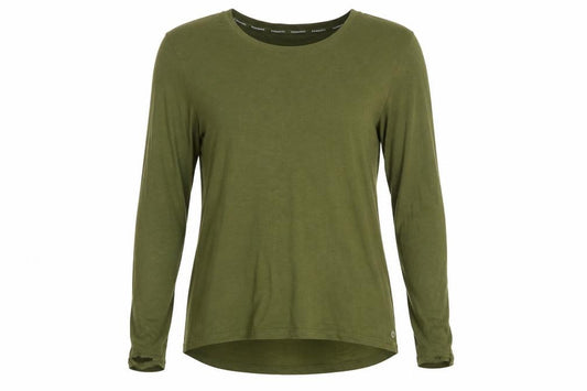 M&S Goodmove Women’s Green Size 24 Long Sleeve Stretch Activewear T-Shirt