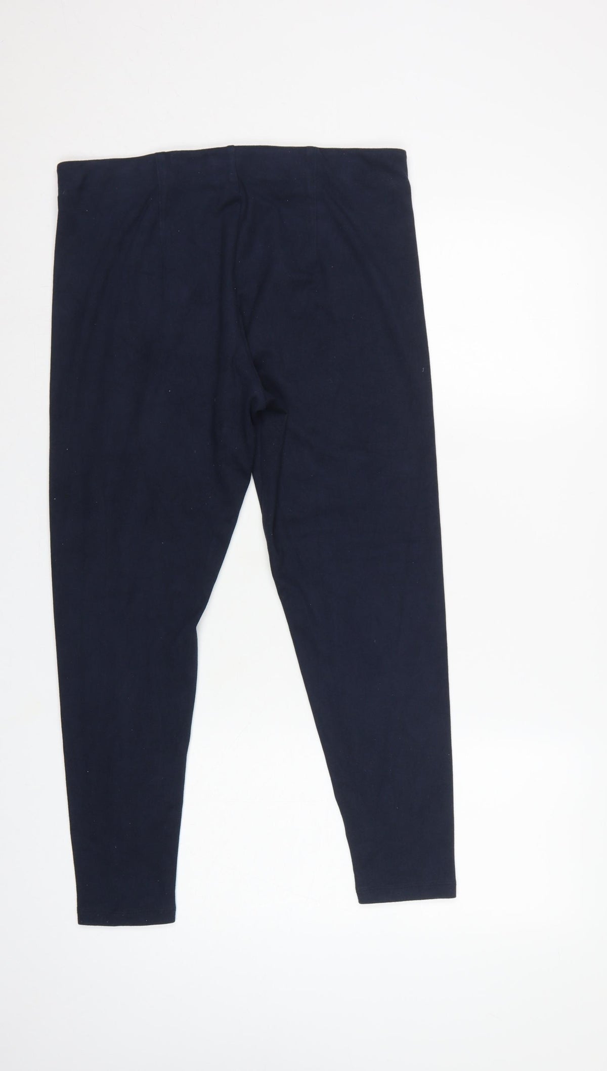 Marks & Spencer Women Blue Size 14 Short Stretch Leggings