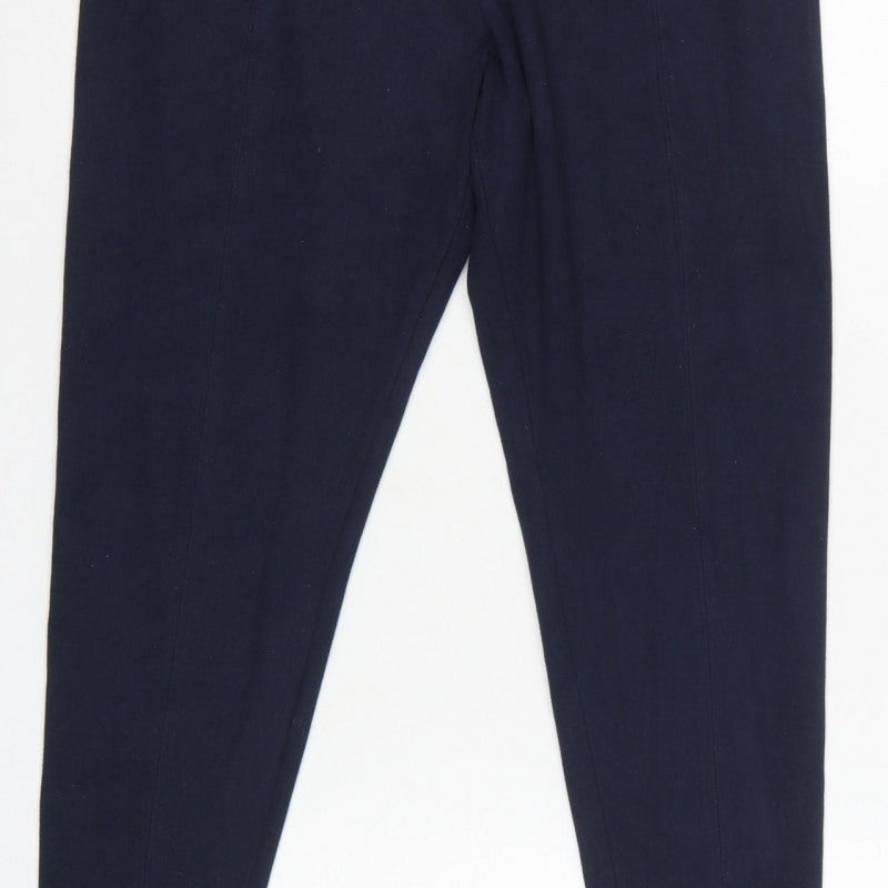 Marks & Spencer Women Blue Size 14 Short Stretch Leggings