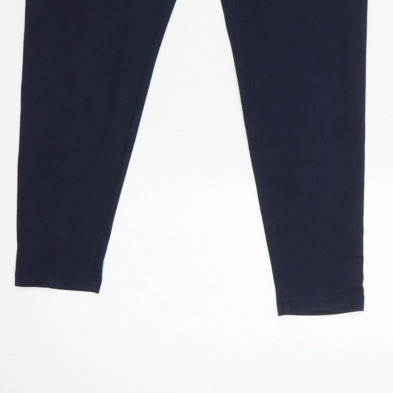 Marks & Spencer Women Blue Size 14 Short Stretch Leggings