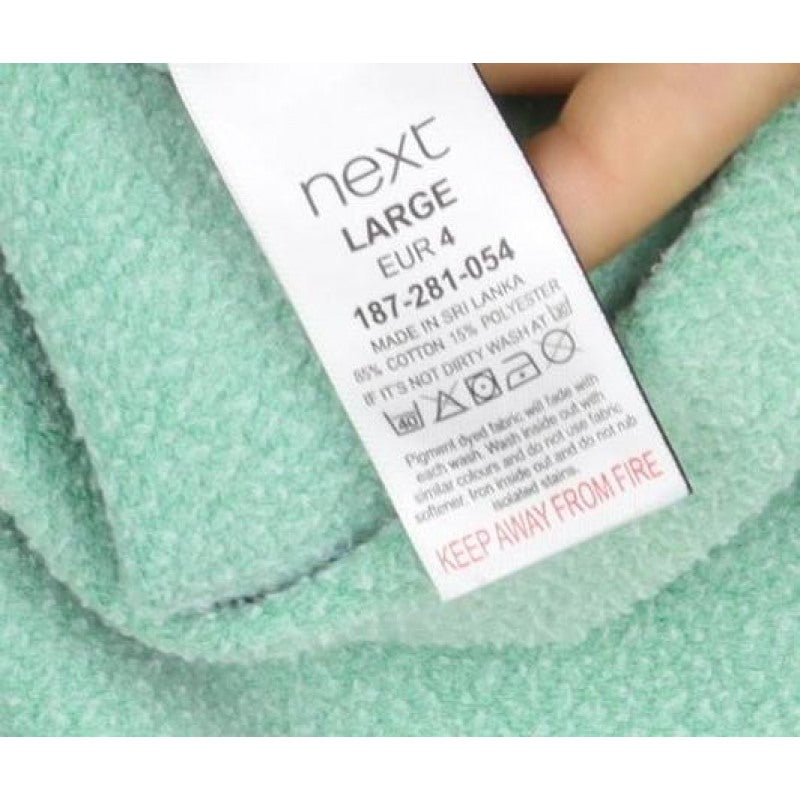 Next Women Green Large Pullover Sweatshirt Eyelet Pocket Long Sleeve