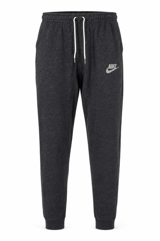 Nike Men’s Black L Jogger Sweatpants Drawstring Cotton Blend