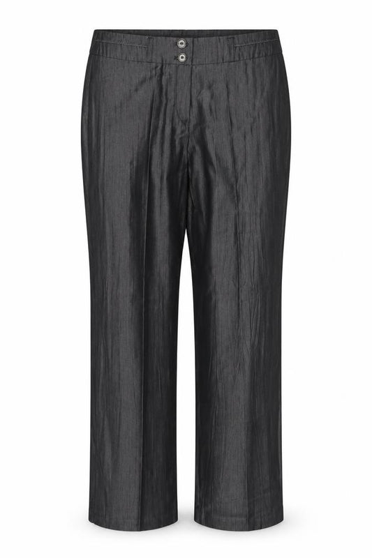 Gerry Weber Women’s Grey Pinstripe Wool Blend Dress Trousers UK 14