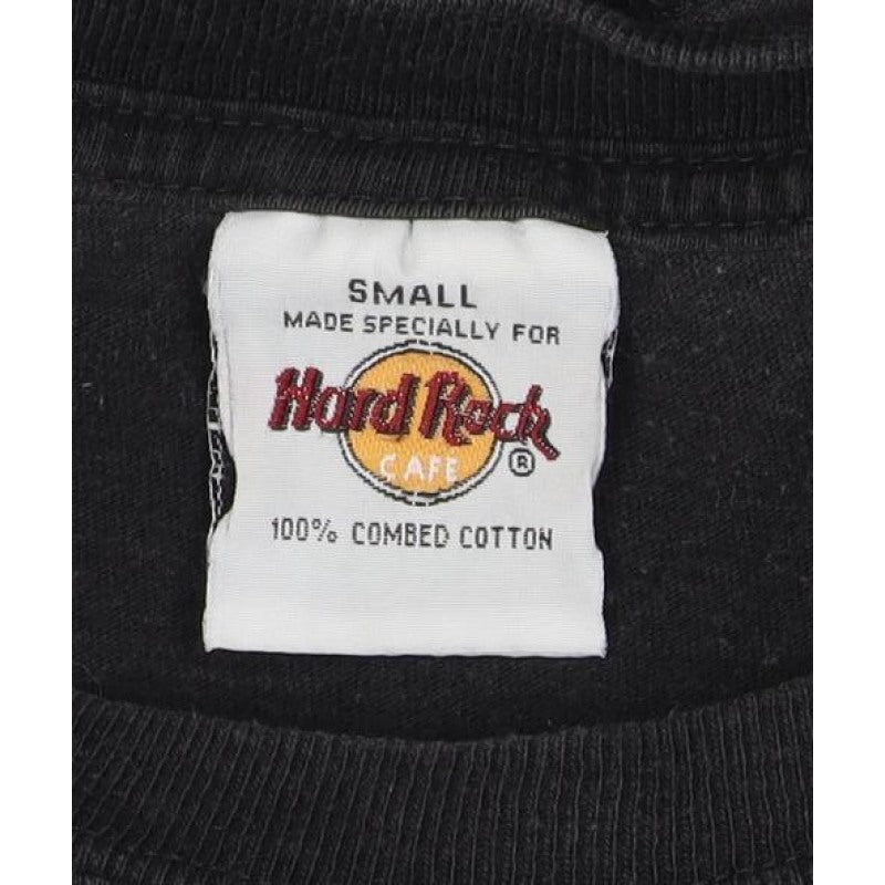 Hard Rock Cafe Manchester Unisex Black S Basic Cotton T-Shirt