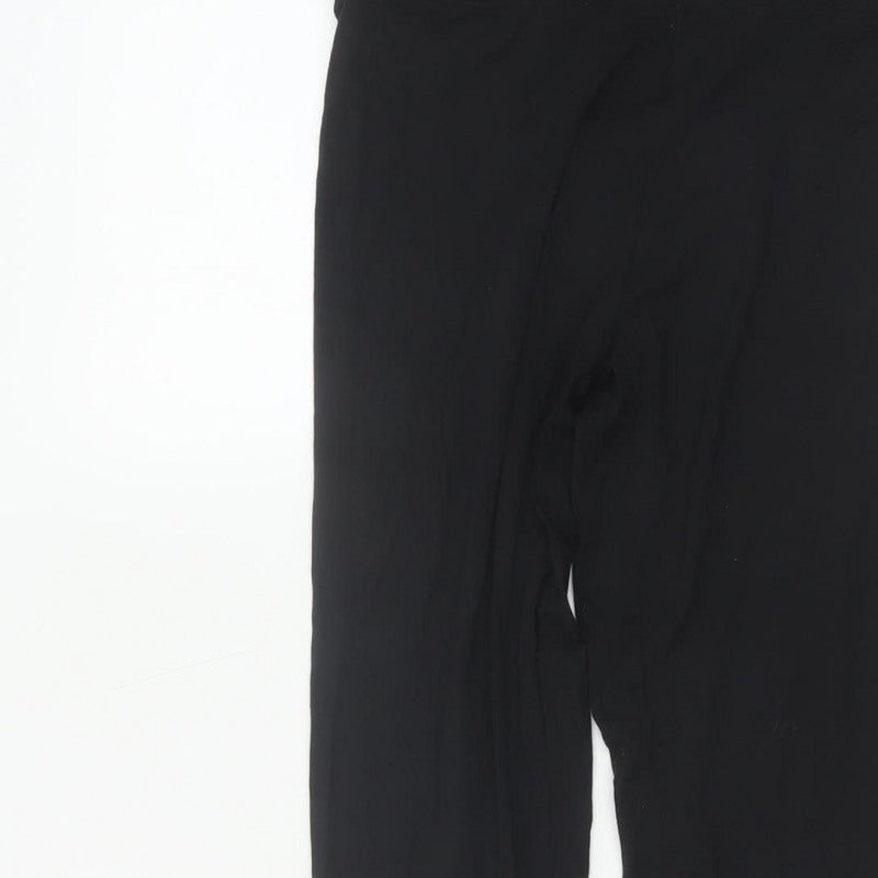 M&S Women’s Black Size 8 Regular Stretch Viscose Jersey Leggings