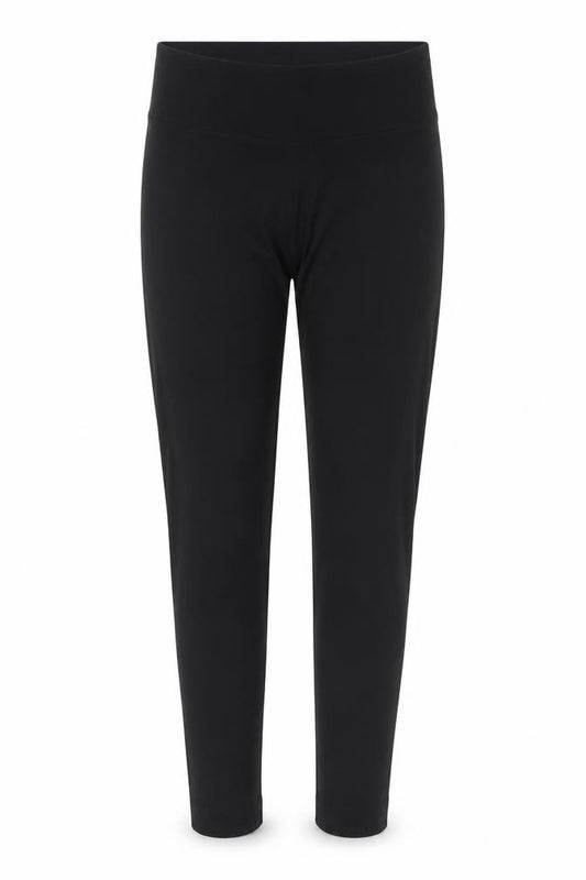 M&S Women’s Black Size 8 Regular Stretch Viscose Jersey Leggings