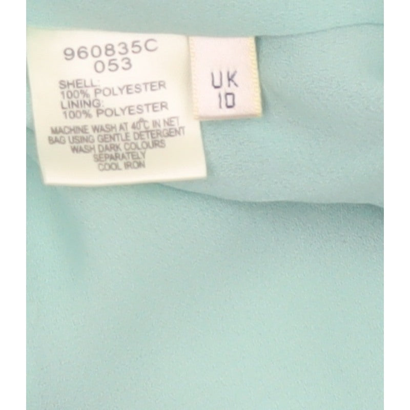 Viyella Women Green UK 10 Tailored Single-Breasted Blazer Jacket