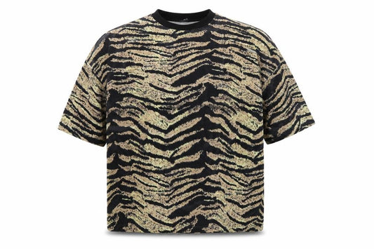 ASOS DESIGN Men's Multicoloured M Zebra Print Oversized T-Shirt