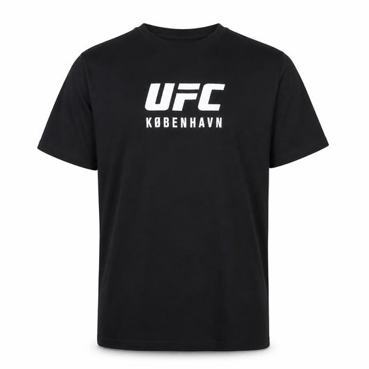 UFC Men's Black 2XL Copenhagen Hermansson Cannonier Fight Night T-Shirt