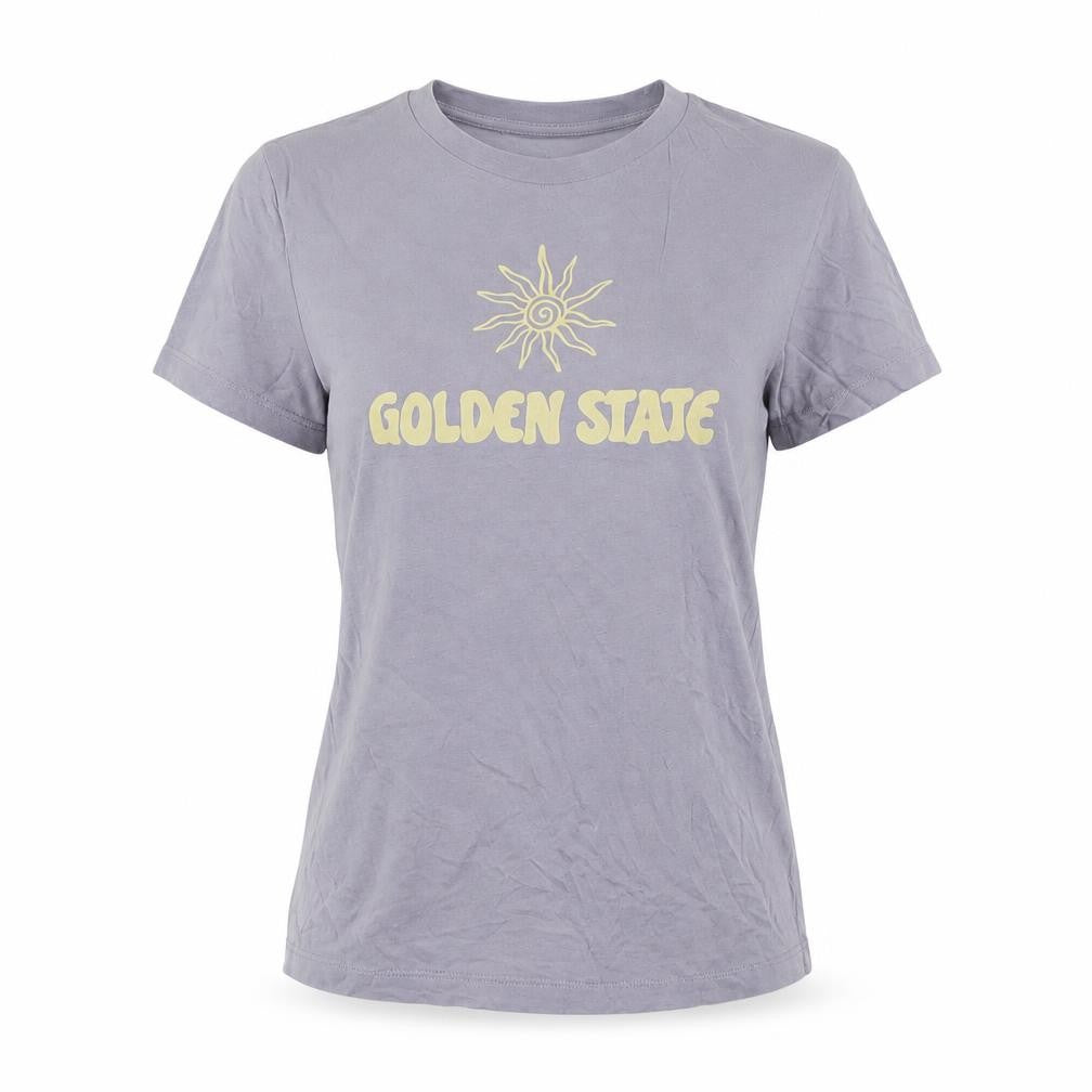 & Other Stories Women's Grey UK 8 Basic Golden State T-Shirt