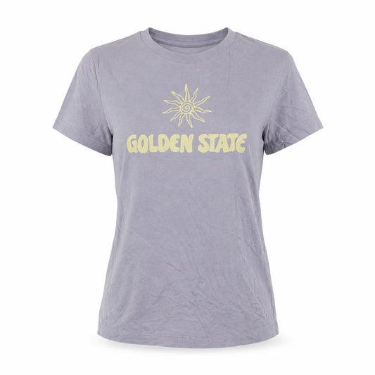 & Other Stories Women's Grey UK 8 Basic Golden State T-Shirt