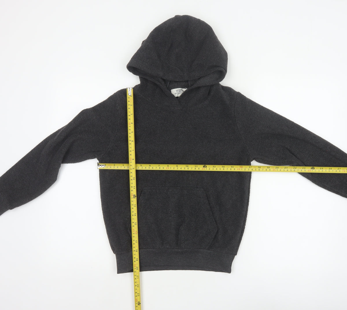 Kangaroo Poo Boys Black Fleece Pullover Hoodie 9-10 Years Hooded