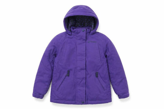 Peter Storm Girls Purple 5-6 Ski Jacket Hooded Waterproof Padded