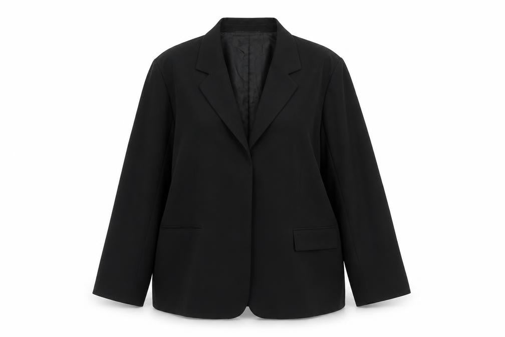 Marks & Spencer Autograph Women’s Black UK 18 Single-Breasted Blazer