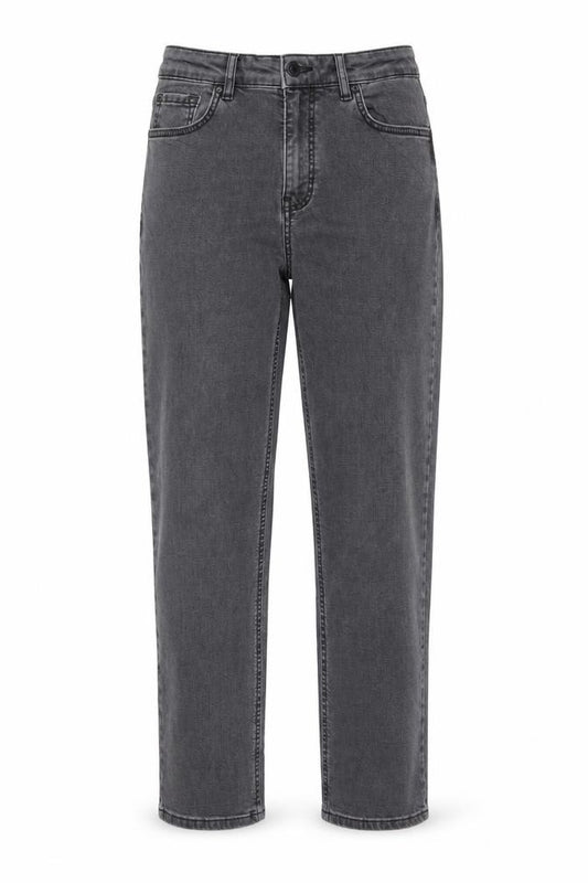 Per Una Women’s Grey Straight Jeans Size 14 Regular Stretch Denim