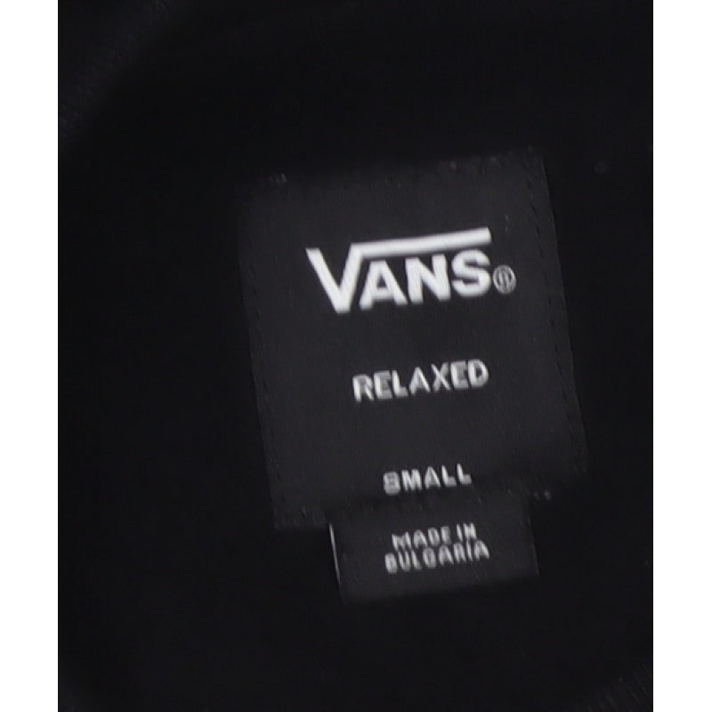 Vans Women’s Black Small Relaxed Logo Crew Neck Pullover Sweatshirt