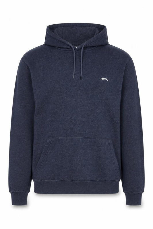 Slazenger Men’s Blue XL Pullover Hoodie Logo Fleece Sports
