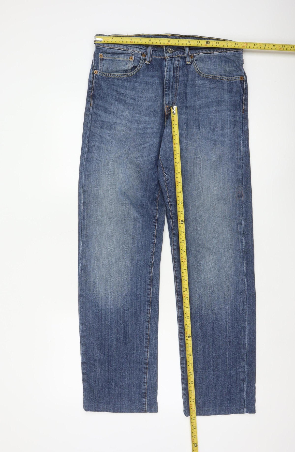 Levi Strauss 751 Men’s Blue Straight Jeans W31 L32 Regular Fit