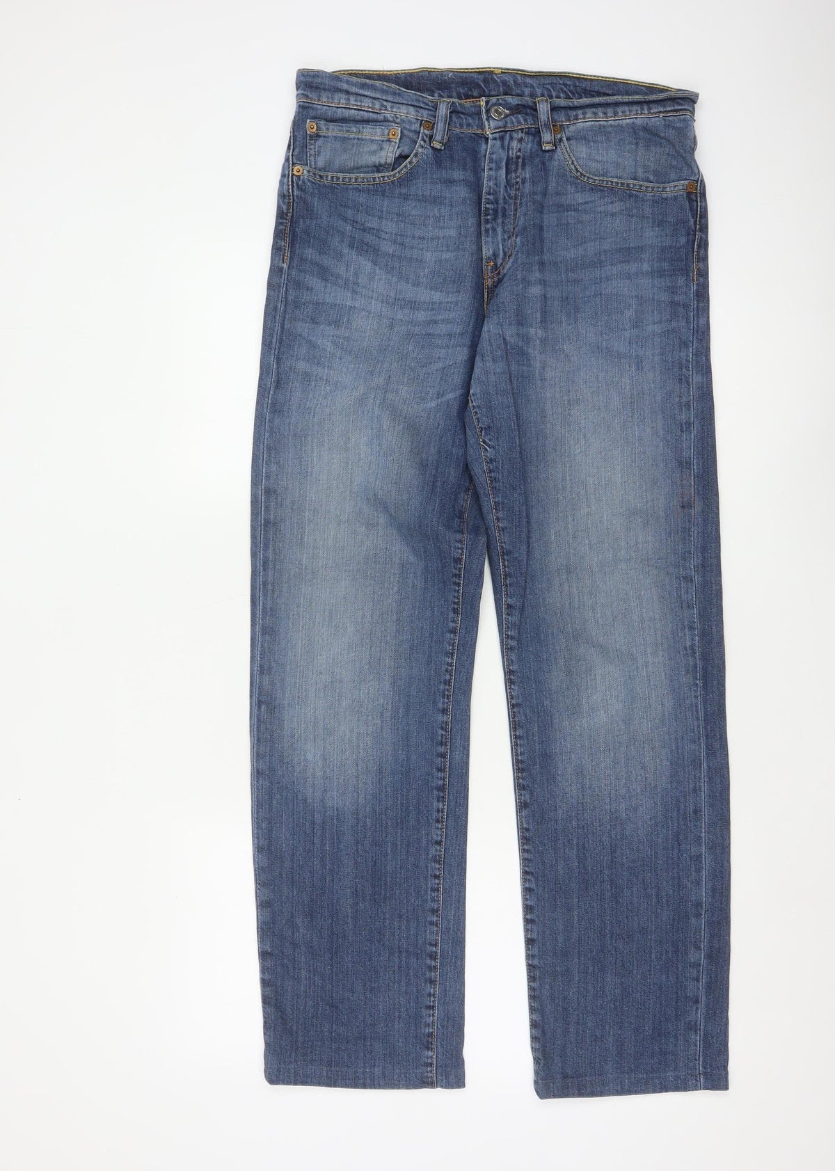 Levi Strauss 751 Men’s Blue Straight Jeans W31 L32 Regular Fit