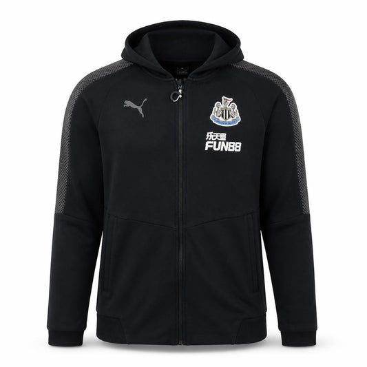 Puma Men’s Black M Newcastle United Full Zip Football Hoodie