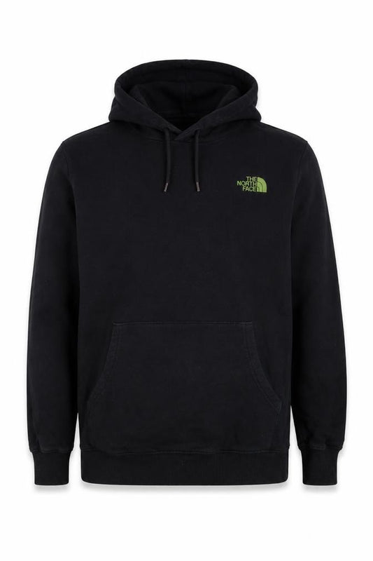 The North Face Men’s Black M Pullover Hoodie Green Mountain Graphic