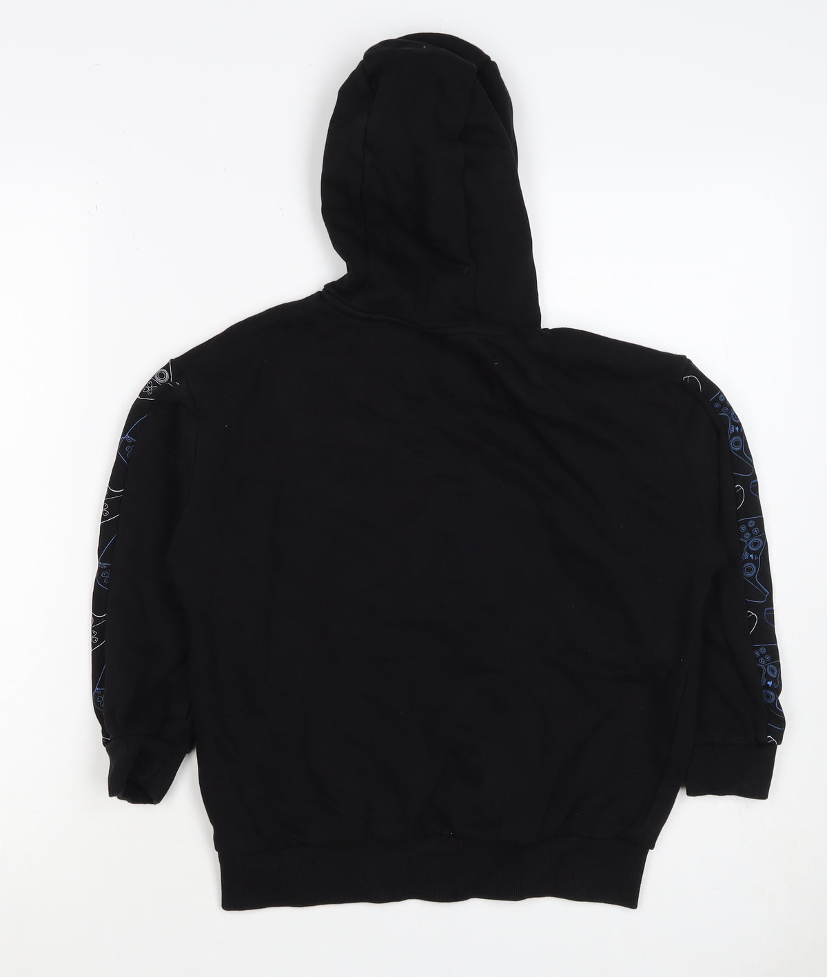 PlayStation Boys Black 13-14 Years Pullover Graphic Hoodie