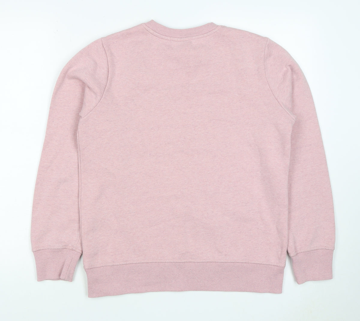 Superdry Women’s Pink UK 10 Crew Neck Pullover Sweatshirt
