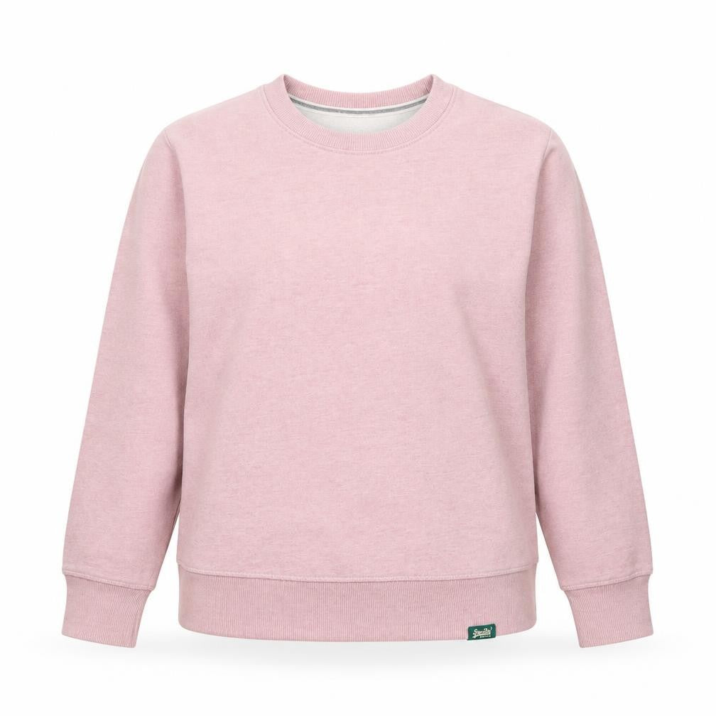 Superdry Women’s Pink UK 10 Crew Neck Pullover Sweatshirt