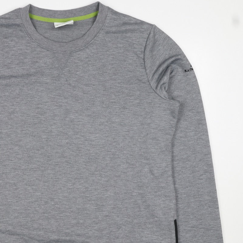 Kathmandu Women’s Grey Size 16 Pullover Sweatshirt Zip Vents
