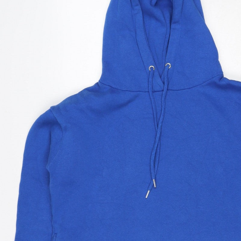 Very Women’s Blue Size 10 Pullover Hoodie Drawstring Kangaroo Pocket