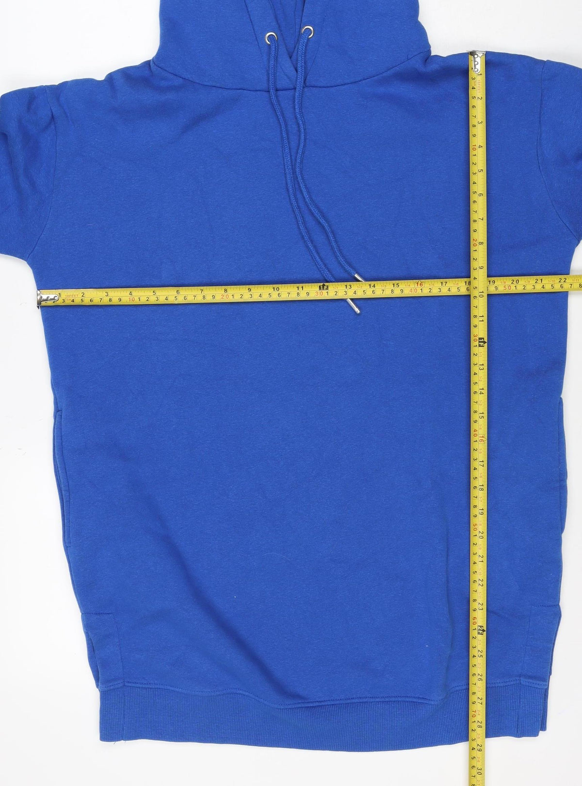 Very Women’s Blue Size 10 Pullover Hoodie Drawstring Kangaroo Pocket