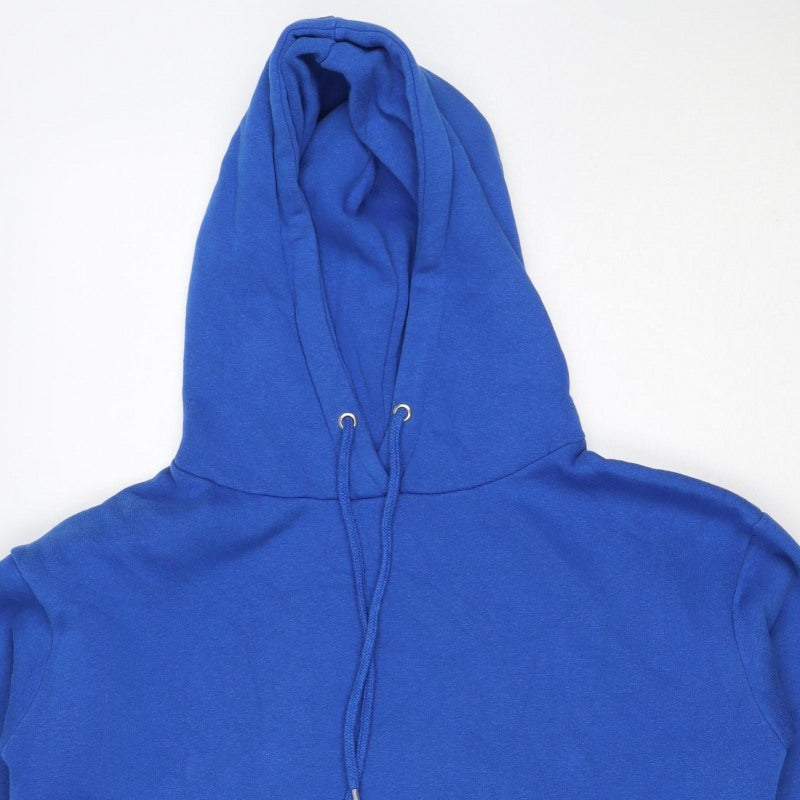 Very Women’s Blue Size 10 Pullover Hoodie Drawstring Kangaroo Pocket