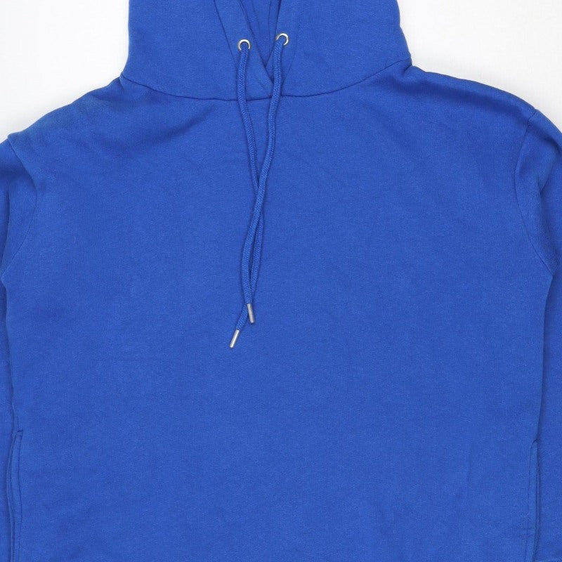 Very Women’s Blue Size 10 Pullover Hoodie Drawstring Kangaroo Pocket