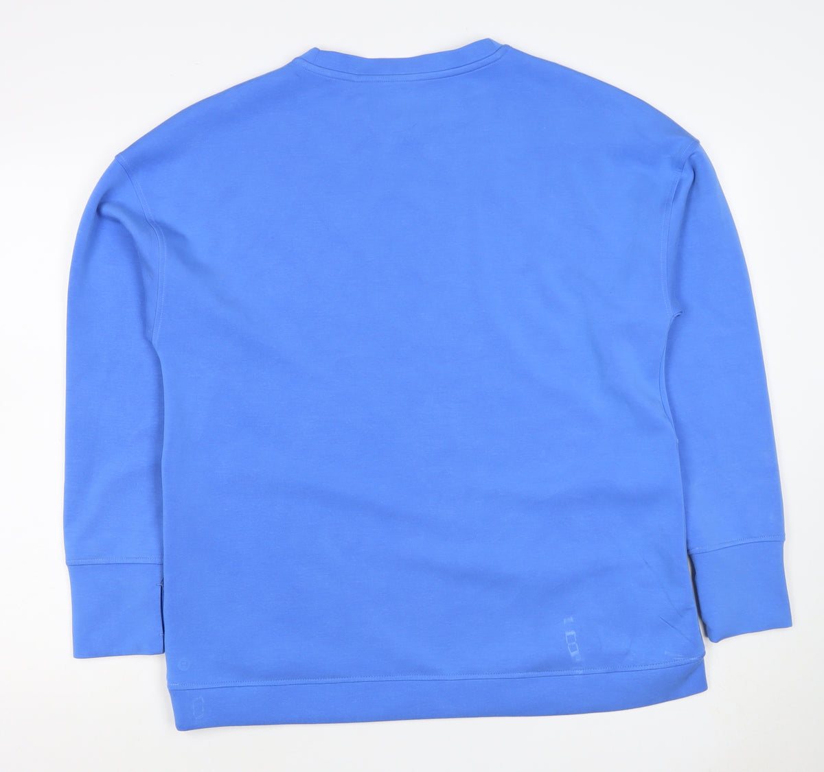 Reaktiv Men’s Blue M Crew Neck Pullover Sweatshirt with Pockets