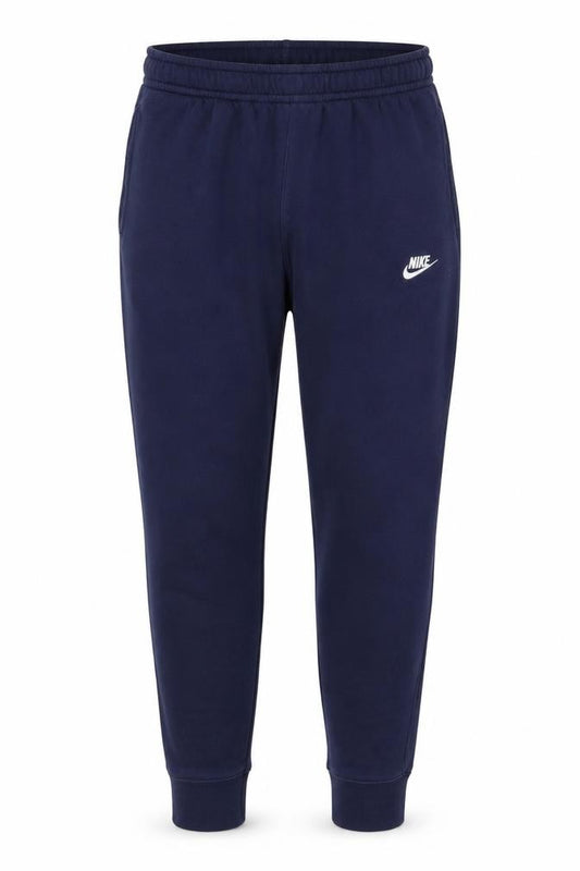 Nike Men Blue L Jogger Sweatpants Elastic Waist Pockets