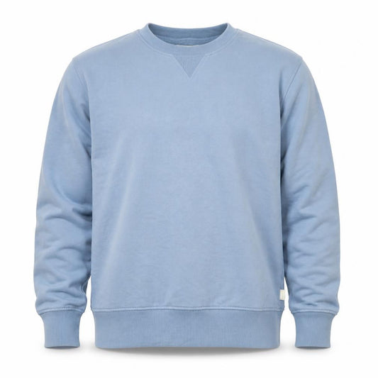 Marks and Spencer Men Blue L Crew Neck Pullover Sweatshirt