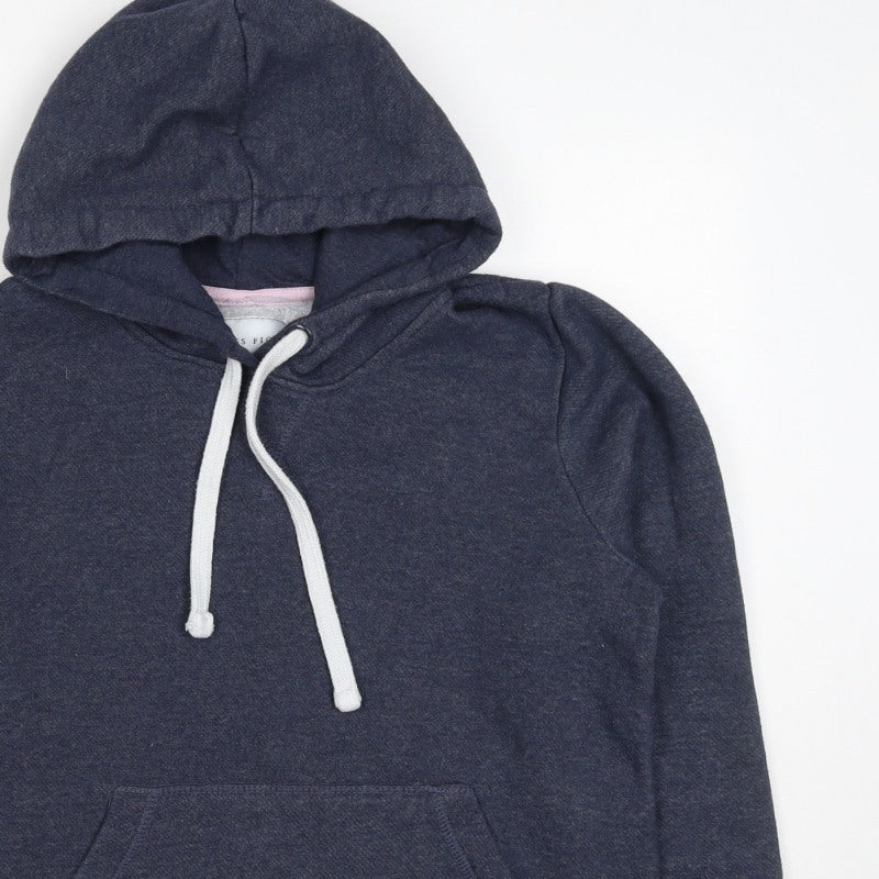 Miss Fiore Teens Blue Size 12 Pullover Hoodie Cotton Blend Pockets