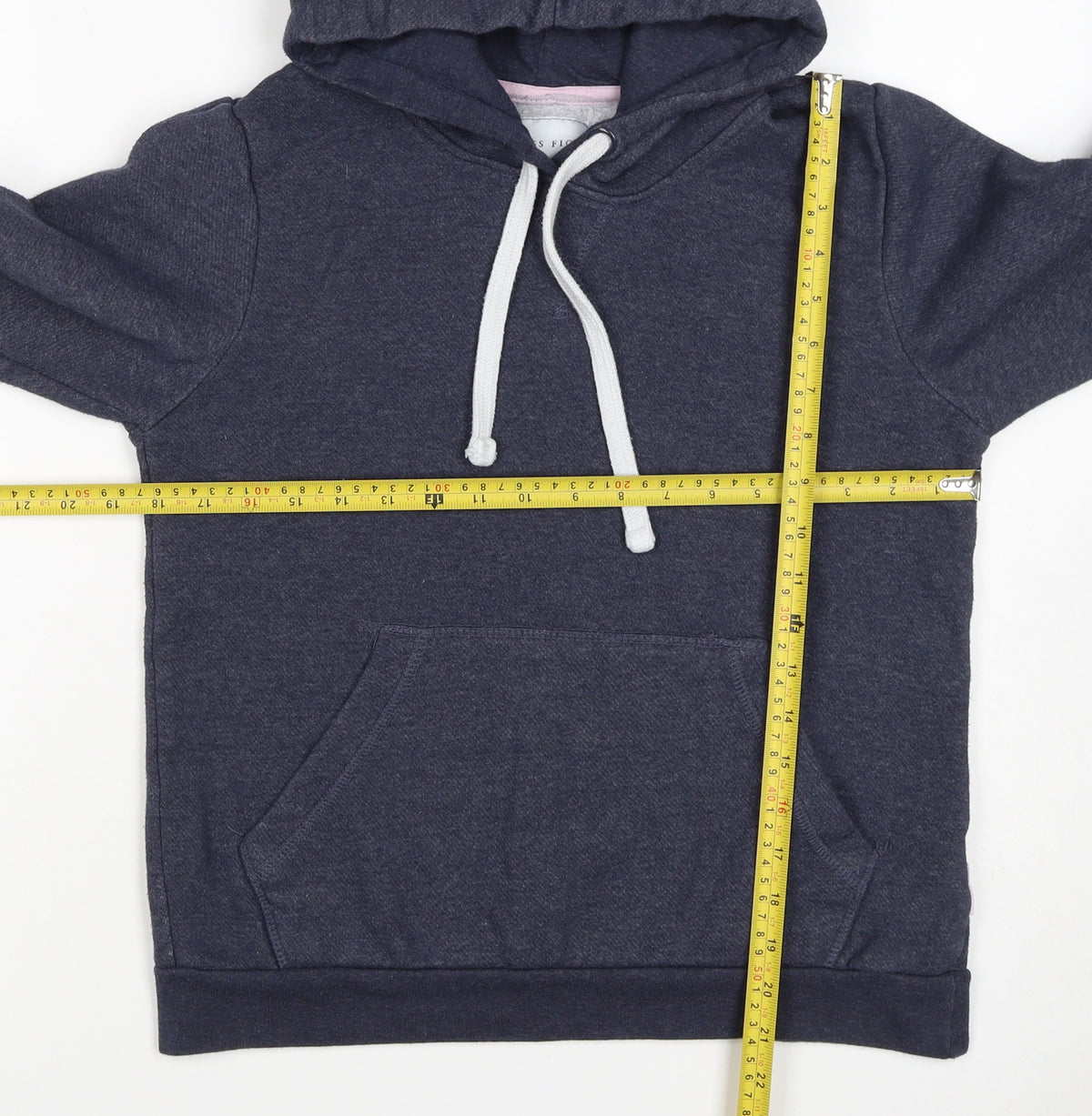 Miss Fiore Teens Blue Size 12 Pullover Hoodie Cotton Blend Pockets