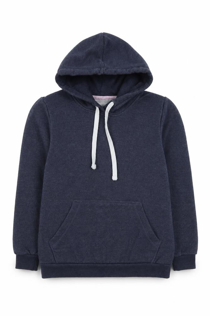 Miss Fiore Teens Blue Size 12 Pullover Hoodie Cotton Blend Pockets
