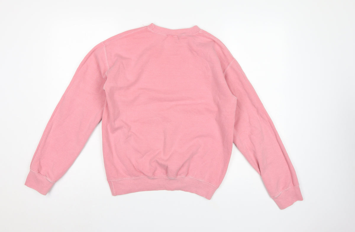 Jordan Teens Pink XS Colorado Springs 1995 Embroidered Pullover Sweatshirt