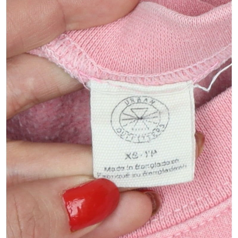 Jordan Teens Pink XS Colorado Springs 1995 Embroidered Pullover Sweatshirt