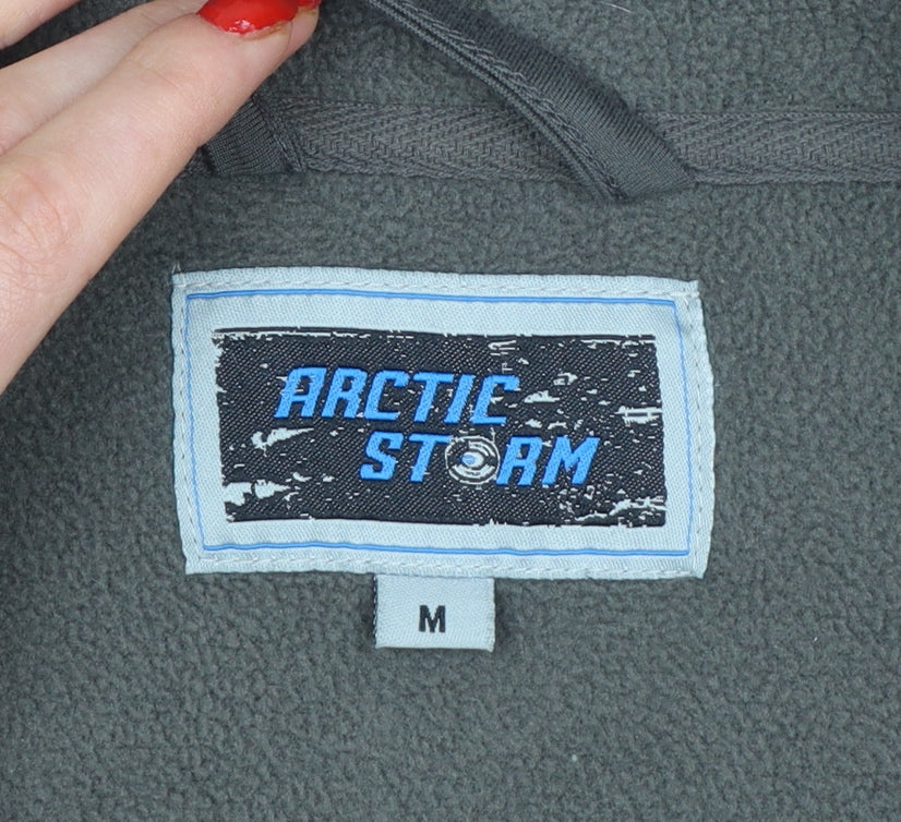 Arctic Storm Men's Black M Fleece Full Zip Outdoor Jacket