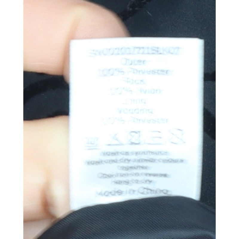 Bonmarché Women’s Black Size 20 Puffer Coat Quilted Mid-Length