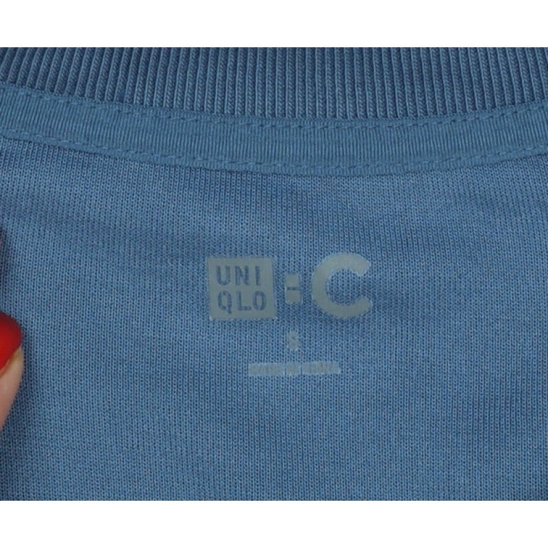 Uniqlo C Men’s Blue Size S Crew Neck Pullover Sweatshirt
