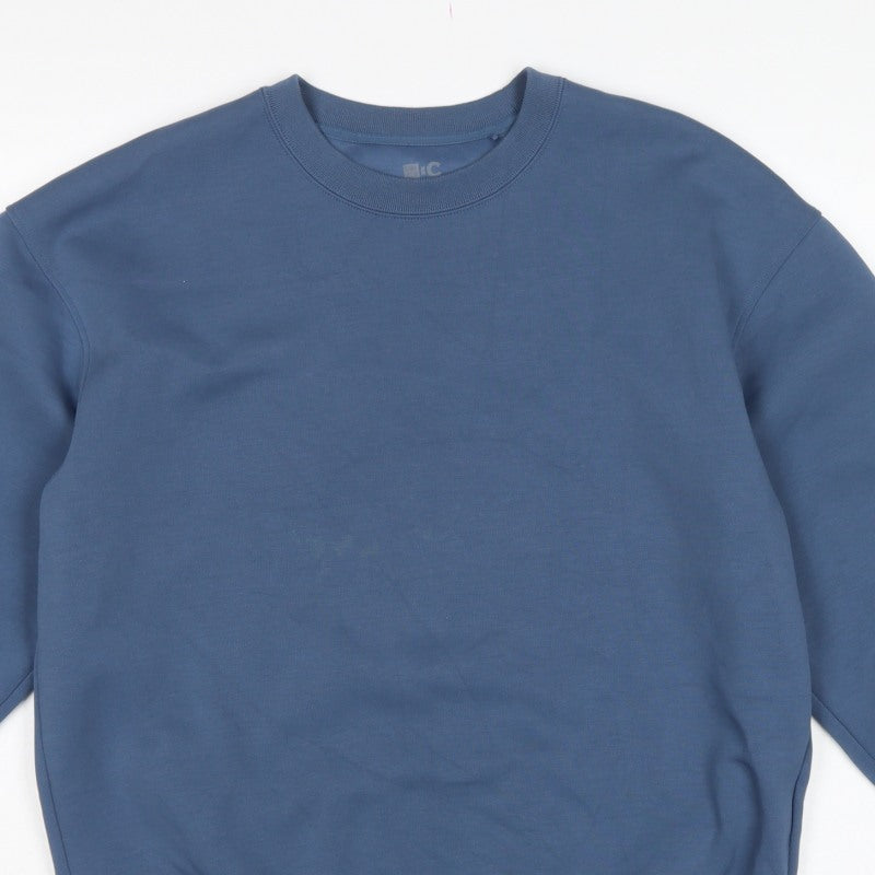 Uniqlo C Men’s Blue Size S Crew Neck Pullover Sweatshirt