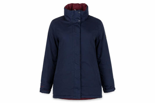 Regatta Women Navy UK 12 Long Hooded Waterproof Insulated Parka Coat