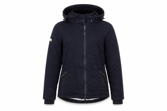 Superdry Women’s Black UK 10 Microfibre Wind Parka Hooded Jacket