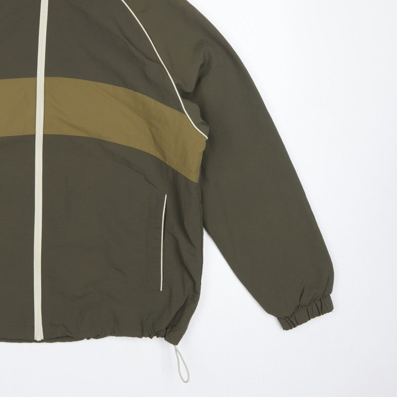 Primark Womens Green XS Hooded Colour Block Windbreaker Jacket