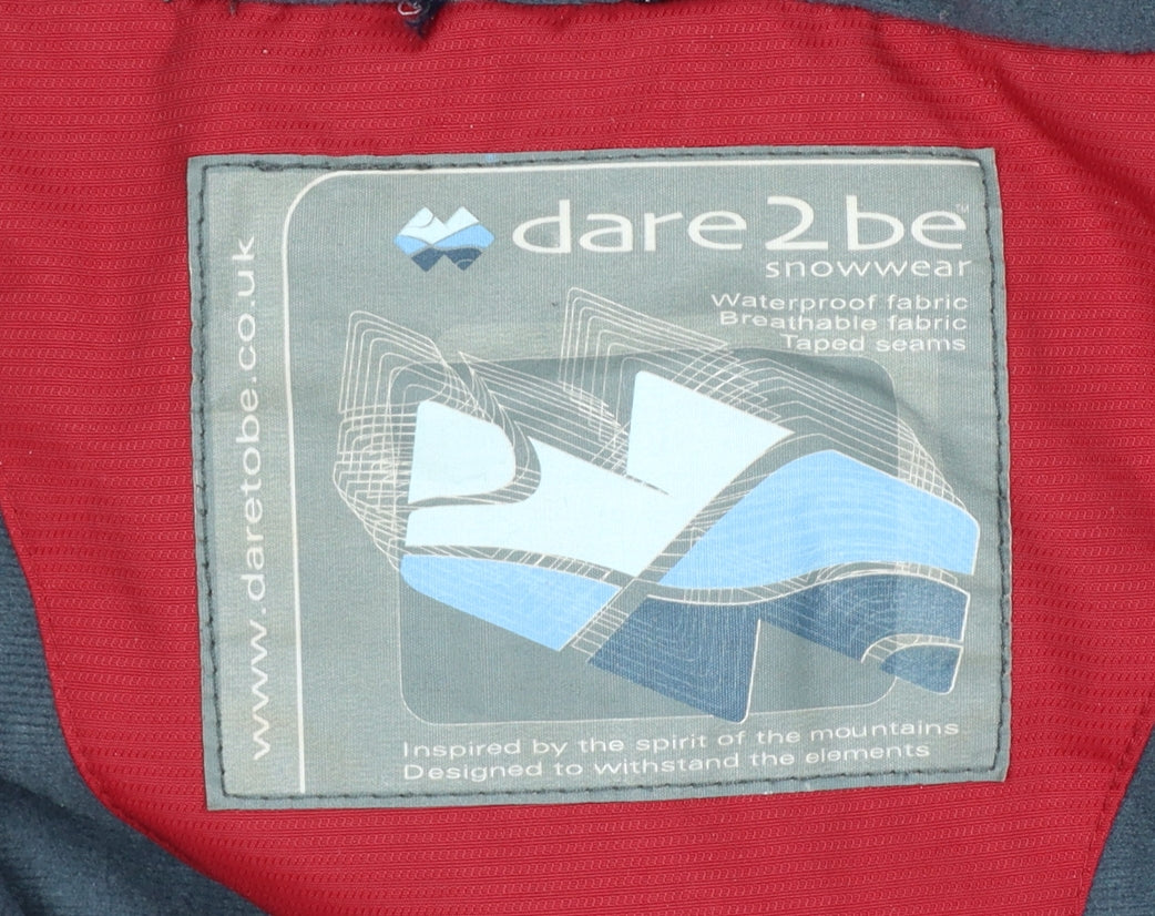 Dare 2b Men's Red M Snowwear Ski Jacket Waterproof Hooded